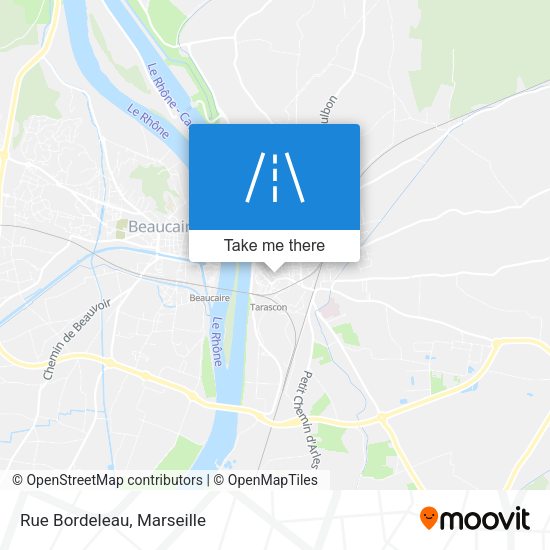 Rue Bordeleau map