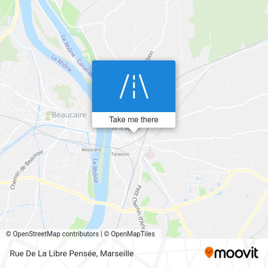 Rue De La Libre Pensée map