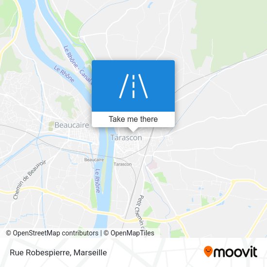 Rue Robespierre map