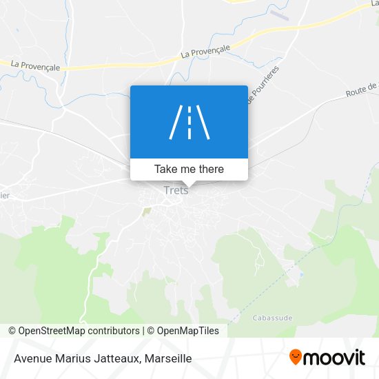 Avenue Marius Jatteaux map