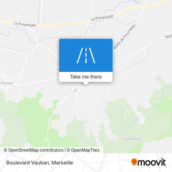 Boulevard Vauban map
