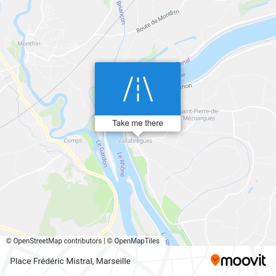 Place Frédéric Mistral map