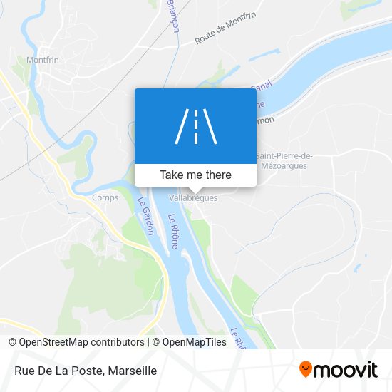 Rue De La Poste map