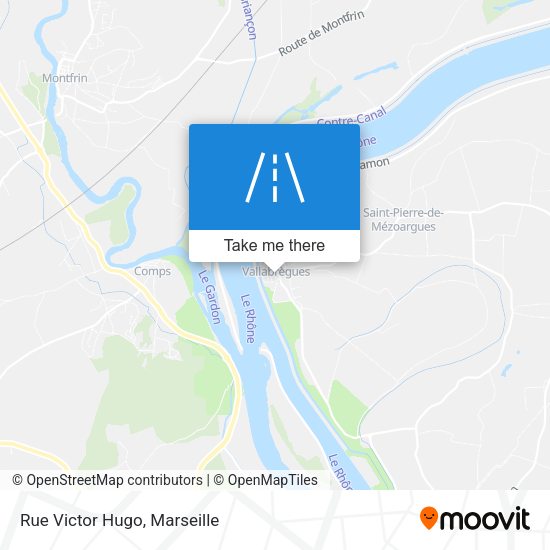 Rue Victor Hugo map