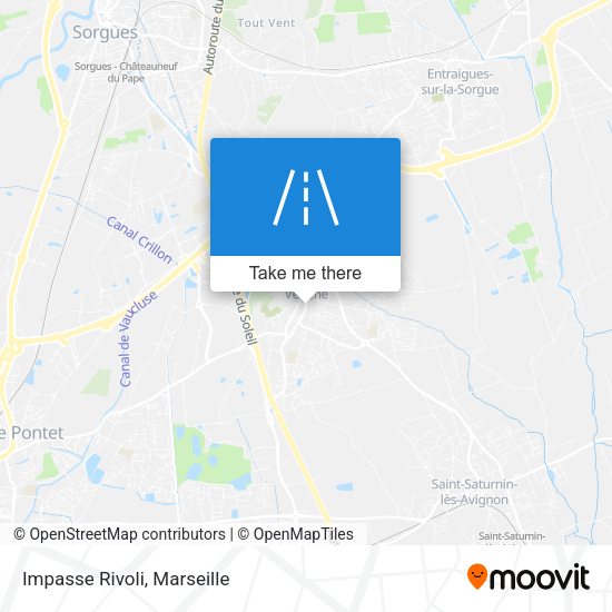 Impasse Rivoli map