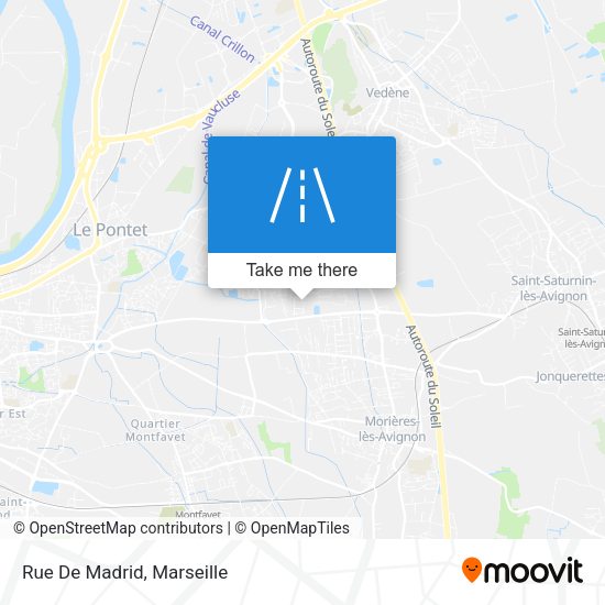Rue De Madrid map