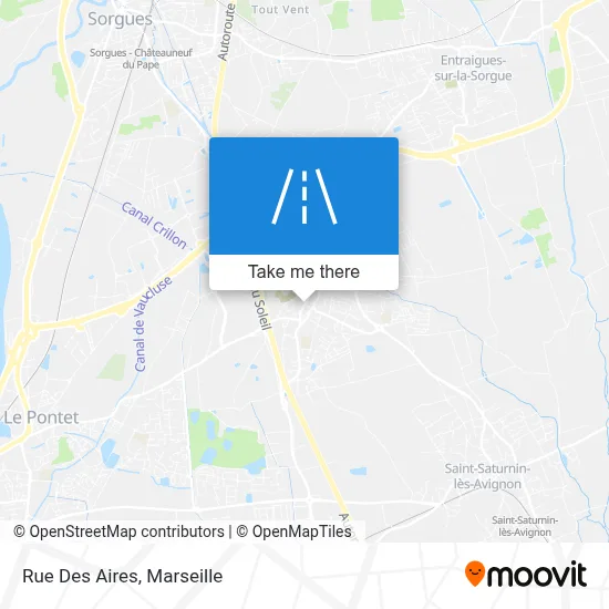 Rue Des Aires map