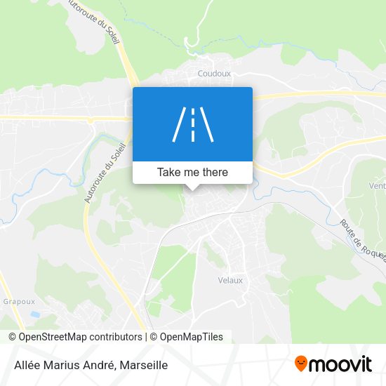 Allée Marius André map