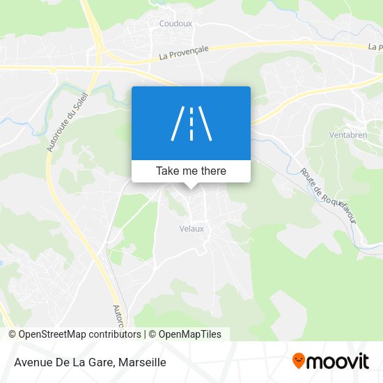Avenue De La Gare map