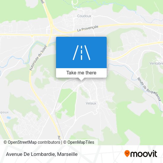 Avenue De Lombardie map