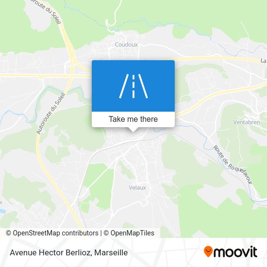 Avenue Hector Berlioz map