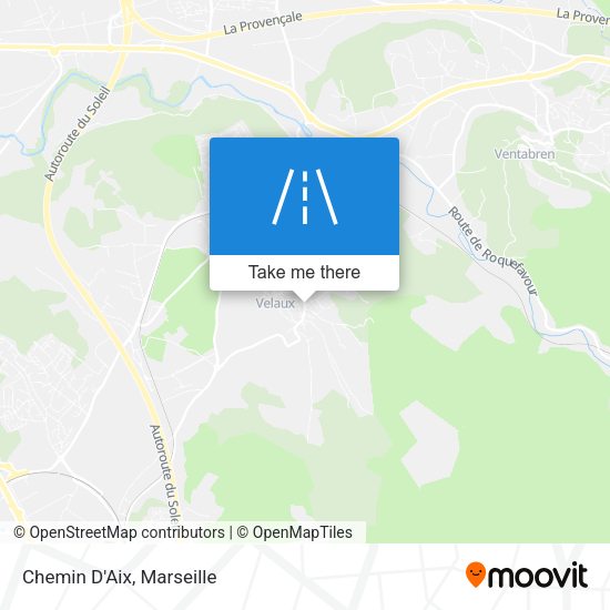 Chemin D'Aix map