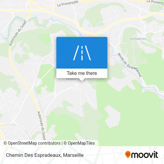 Chemin Des Espradeaux map