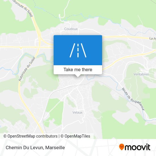 Chemin Du Levun map