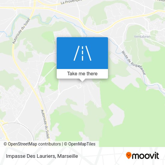 Impasse Des Lauriers map