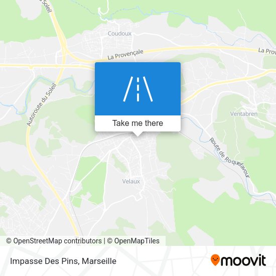 Impasse Des Pins map