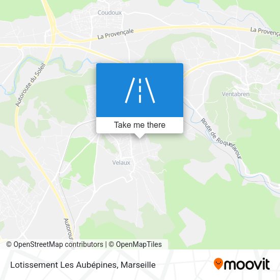Lotissement Les Aubépines map