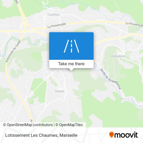 Lotissement Les Chaumes map
