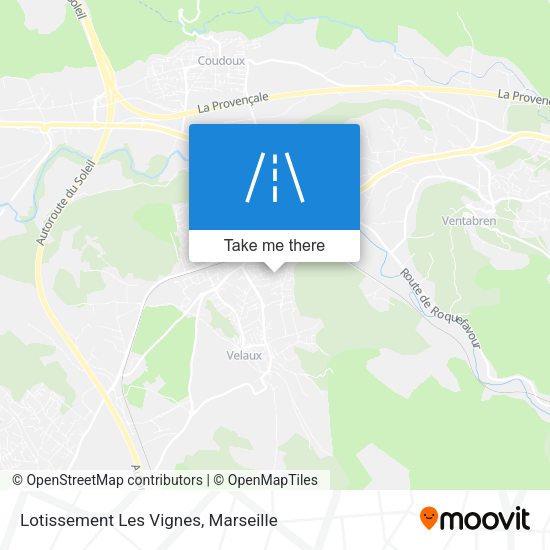 Lotissement Les Vignes map
