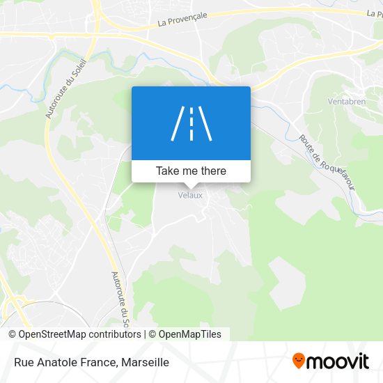 Rue Anatole France map