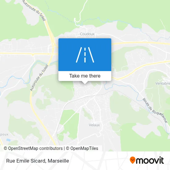 Rue Emile Sicard map