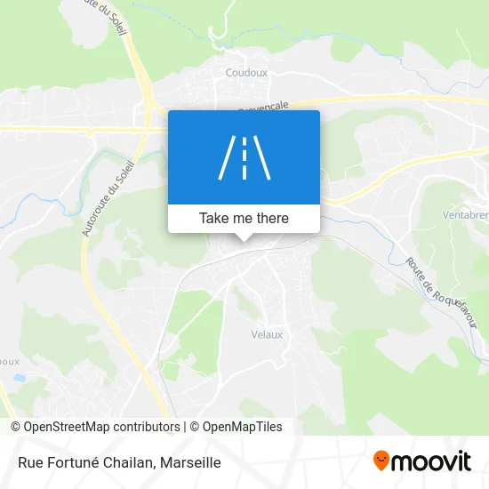 Rue Fortuné Chailan map