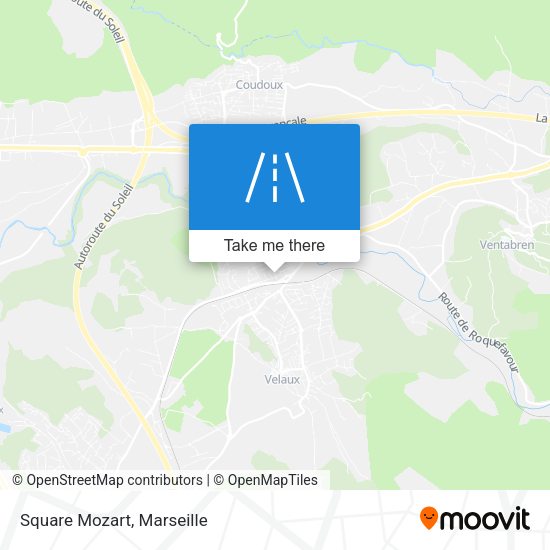 Square Mozart map