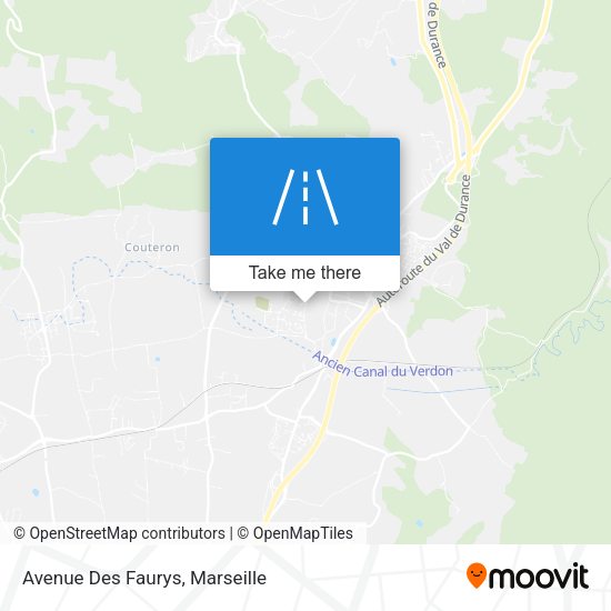 Avenue Des Faurys map