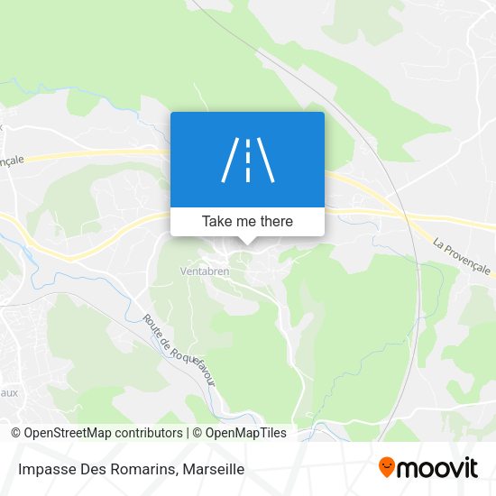 Impasse Des Romarins map