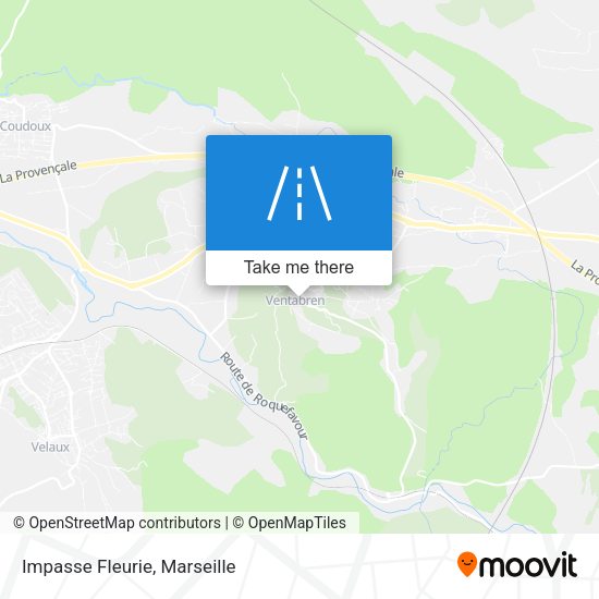 Impasse Fleurie map