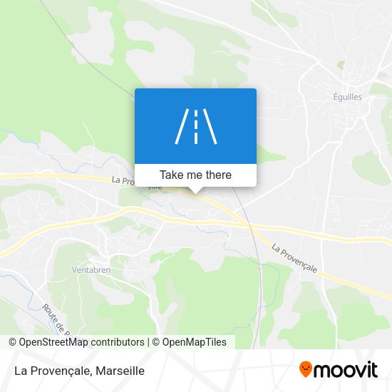 La Provençale map
