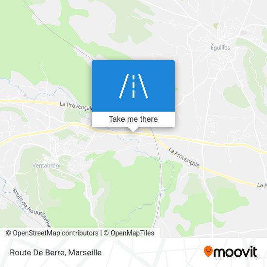 Route De Berre map