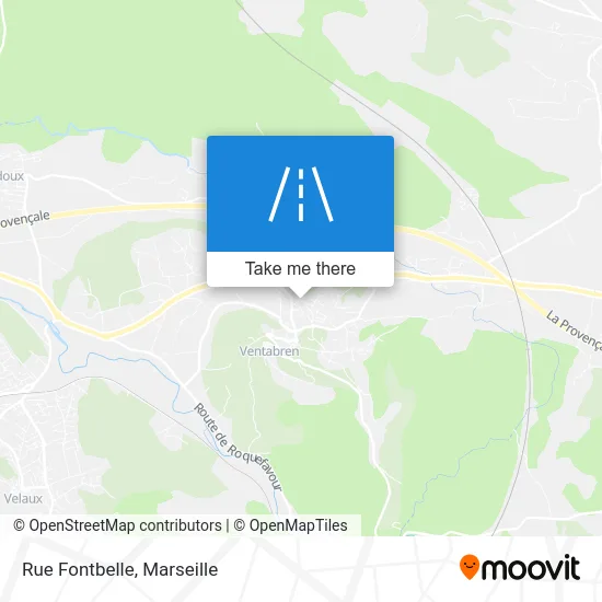 Rue Fontbelle map