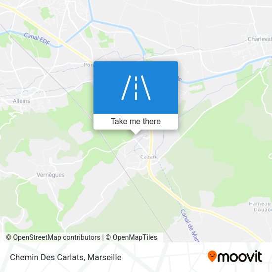Chemin Des Carlats map