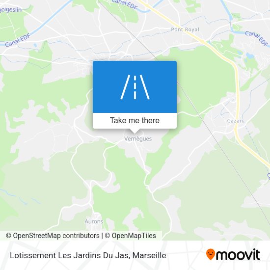 Lotissement Les Jardins Du Jas map