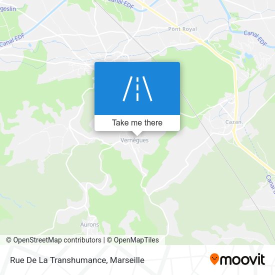 Rue De La Transhumance map