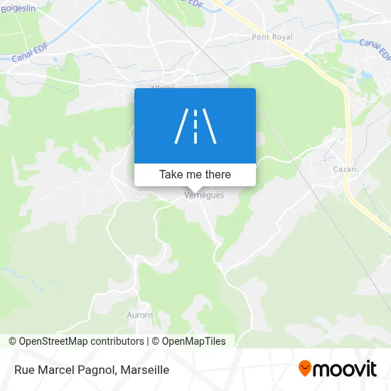 Rue Marcel Pagnol map