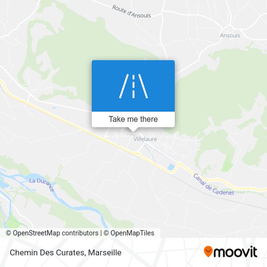 Chemin Des Curates map