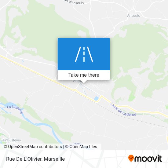 Rue De L'Olivier map