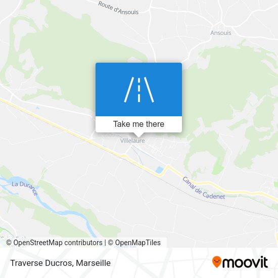 Traverse Ducros map