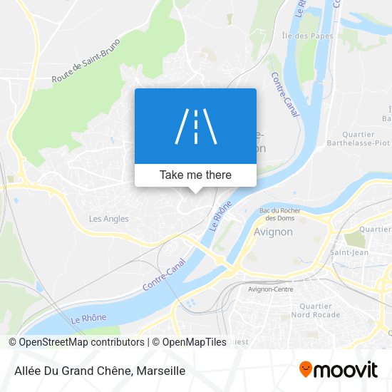 Allée Du Grand Chêne map