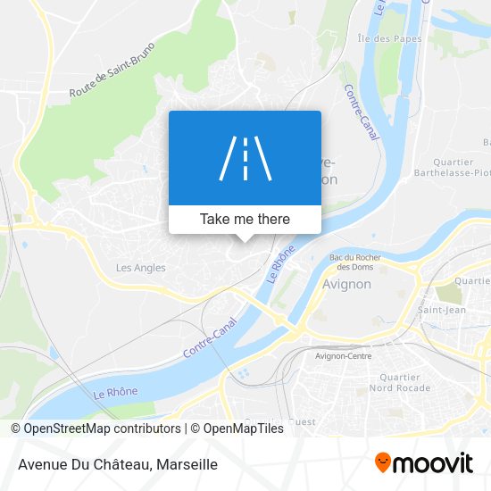 Avenue Du Château map