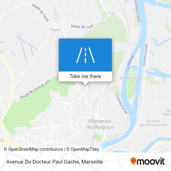 Avenue Du Docteur Paul Gache map