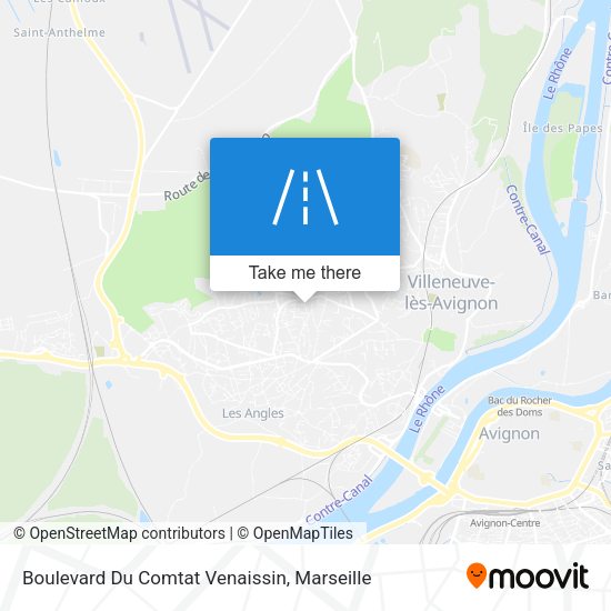 Boulevard Du Comtat Venaissin map