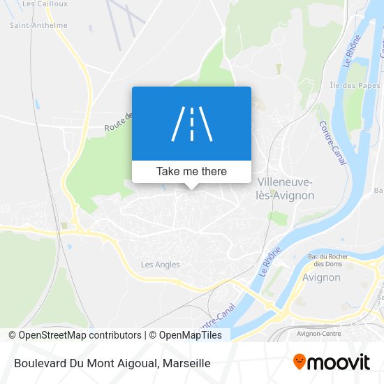 Boulevard Du Mont Aigoual map