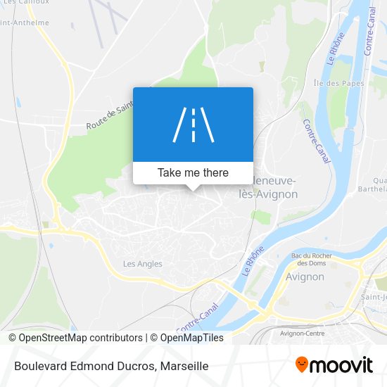 Boulevard Edmond Ducros map