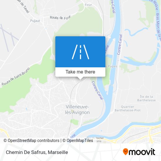 Chemin De Safrus map