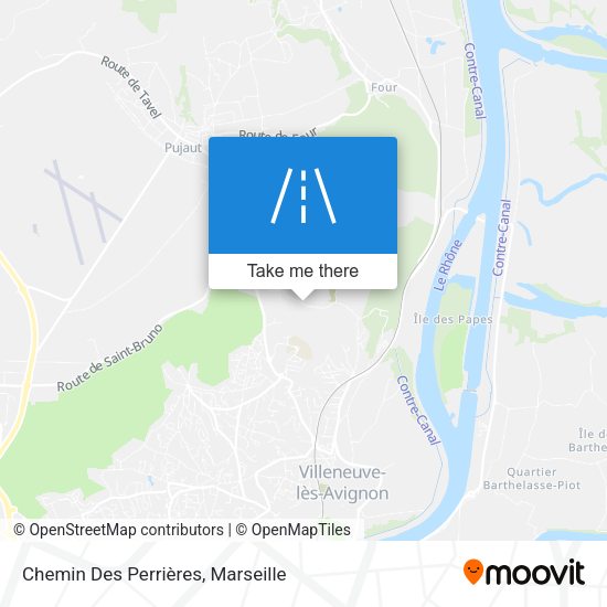 Chemin Des Perrières map