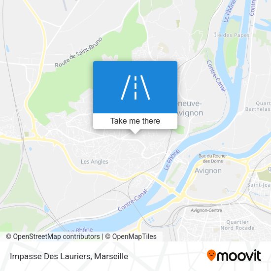 Impasse Des Lauriers map