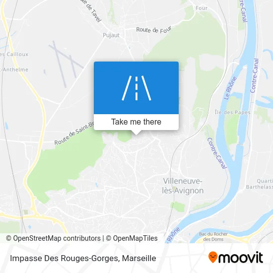 Impasse Des Rouges-Gorges map